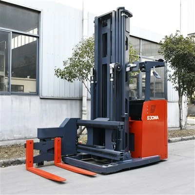 3 Way Electric Pallet Stacker 1500 kg s 8 metrům VIFT Forklift 3 Way Electric Pallet Stacker Elektrická paleta Stacker