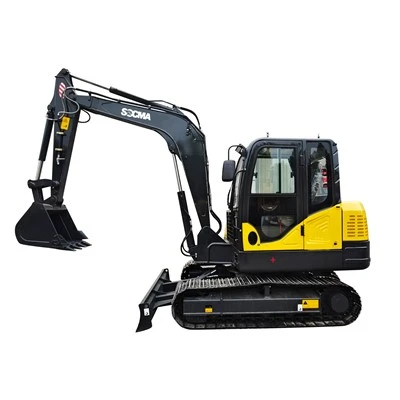 6 tuny dieselové mini rypadlo kompaktní stavební stroje s vysokou účinností motoru Yanmar