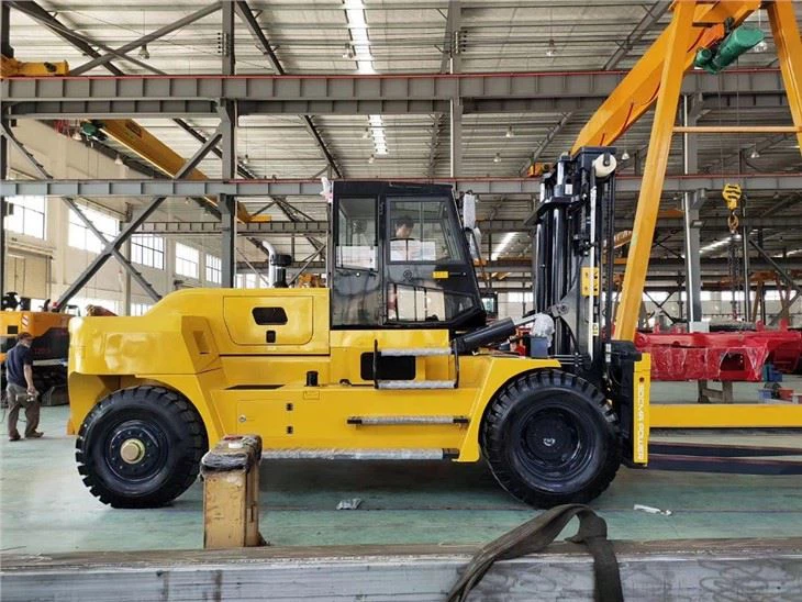 16 Ton Diesel Forklift And Concrete Precast Forklift Empty /heavy Container Handling Reach Stacker