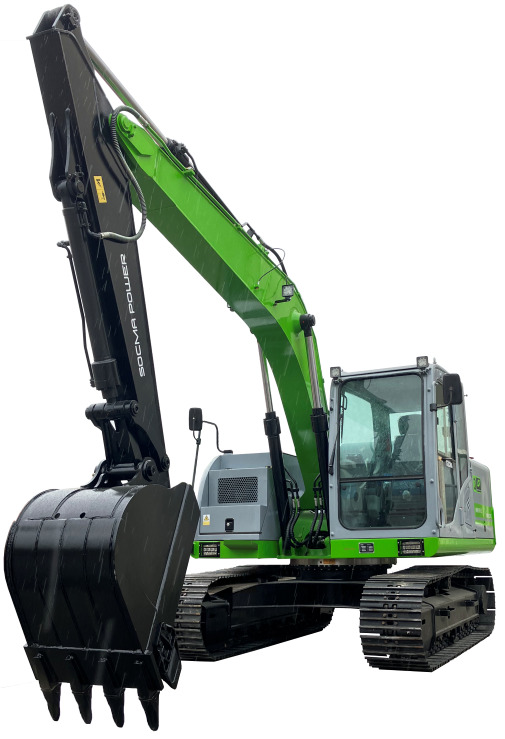 8TONOVÝ ELEKTRICKÝ RYBÁŘSKÝ KABELOVÝ MODEL MOŽNOST PŘIPOJENÍ BUCKET KLADIVO HADICE ROCK